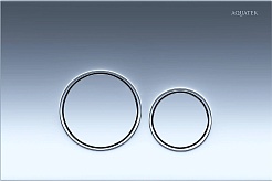 Aquatek Унитаз подвесной Дива AQ2012-00 в комплекте с инсталляцией Standard INS-0000012 с клавишей смыва KDI-0000018 хром и крепления KKI-0000002 – фотография-3